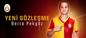 Berra Pekgöz ile yeni sözleşme imzalandı