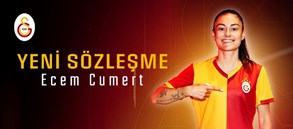 Ecem Cumert ile yeni sözleşme imzalandı
