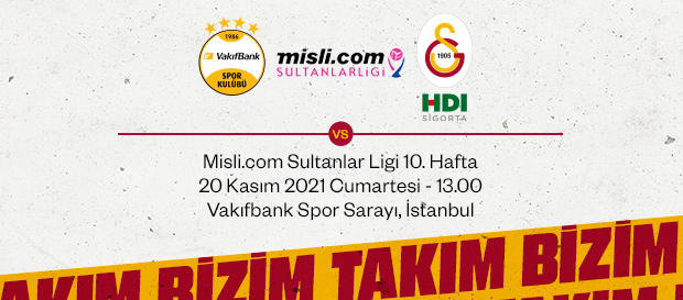 Maça Doğru | Vakıfbank - Galatasaray HDI Sigorta