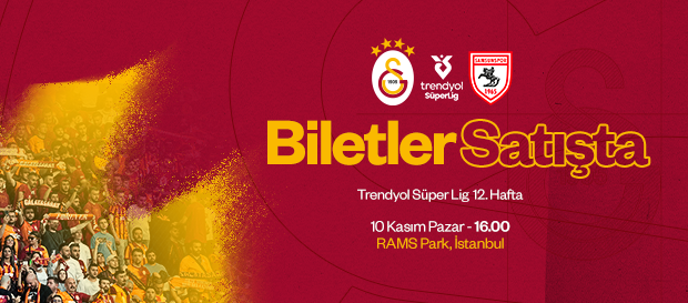 Samsunspor maçı biletleri satışta!