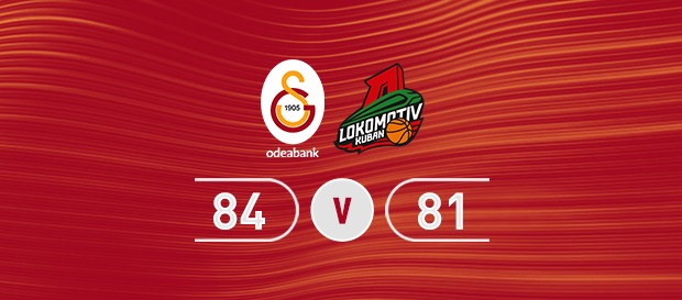 Galatasaray Odeabank 84–81 Lokomotiv Kuban