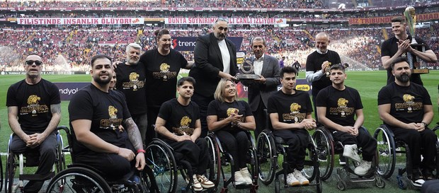 Çifte kupalı Galatasaray Fuzul Rams Park’ta!