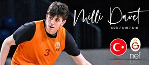 Galatasaray Nef altyapısından 8 genç oyuncumuza milli davet