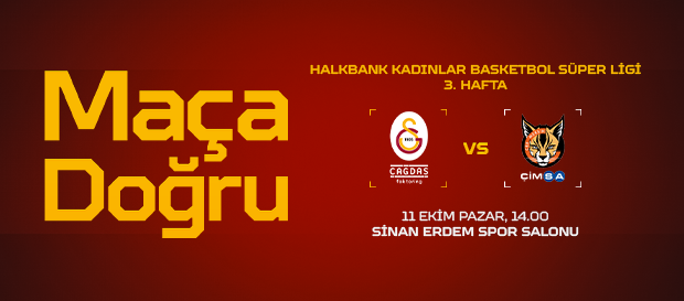 Maça Doğru | Galatasaray Çağdaş Faktoring - Çimsa ÇBK Mersin