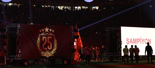 GALATASARAY CLAIM TURKISH TITLE FOR THE 25TH TIME