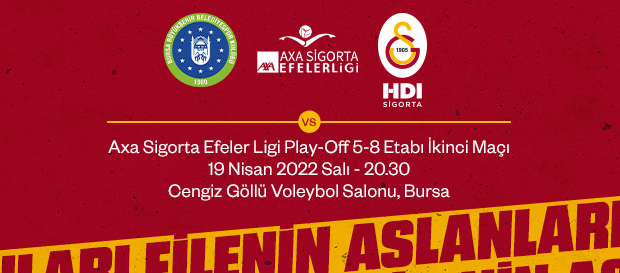 Maça Doğru | Bursa Büyükşehir Belediye – Galatasaray HDI Sigorta 