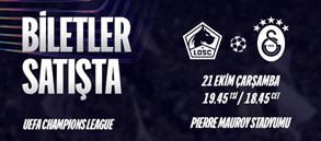 Lille maçı biletleri satışa çıktı!