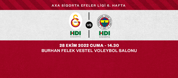 Maça Doğru | Galatasaray HDI Sigorta - Fenerbahçe HDI Sigorta 