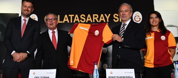 Galatasaray ile Tezmarin arasında sponsorluk anlaşması imzalandı