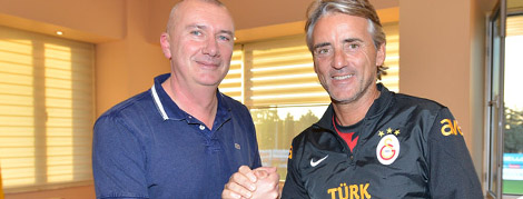 Barbolini'den Mancini'ye Ziyaret