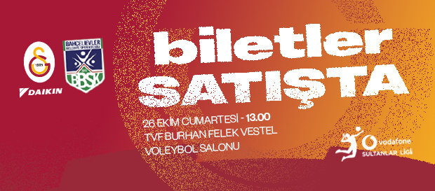 Bahçelievler Belediye maçı biletleri satışta!