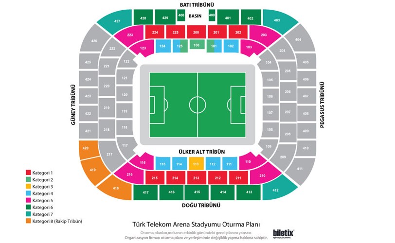 Galatasaray Maçı Biletleri Genel Satışta