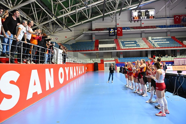 Galatasaray HDI Sigorta sezonu 6. sırada tamamladı