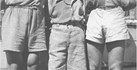 -1943 yılında iki çifte ekibini oluşturanlar soldan sağa Sıvıryacı Reha İren - Serdümen Sadi Karabulut hamlacı Petro Fanaryotis Bebekteki lokald