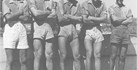 -1942 yılında Mukavemet  Galatasaray 4 teki Soldan sağa  Serdümen Kemal-Petro-Hayri- Turhan-Selim